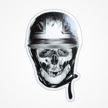 画像をギャラリービューアに読み込む, 髑髏ステッカー(2枚組)